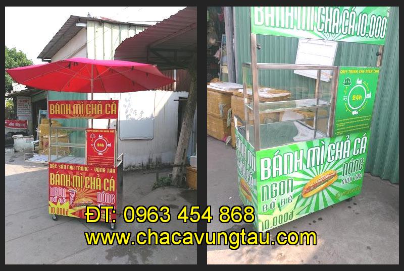 Bán xe bánh mì chả cá tại tỉnh Bình Phước
