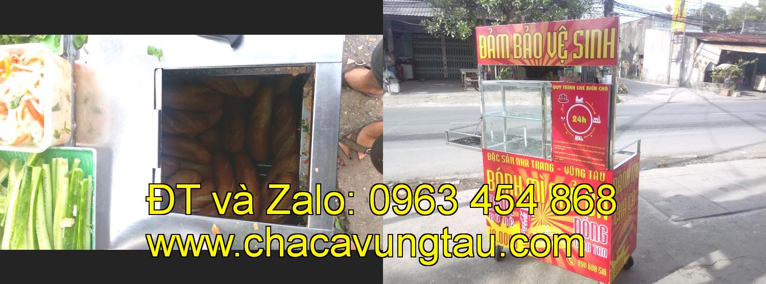 Bán xe bánh mì chả cá tại tỉnh Hà Tĩnh