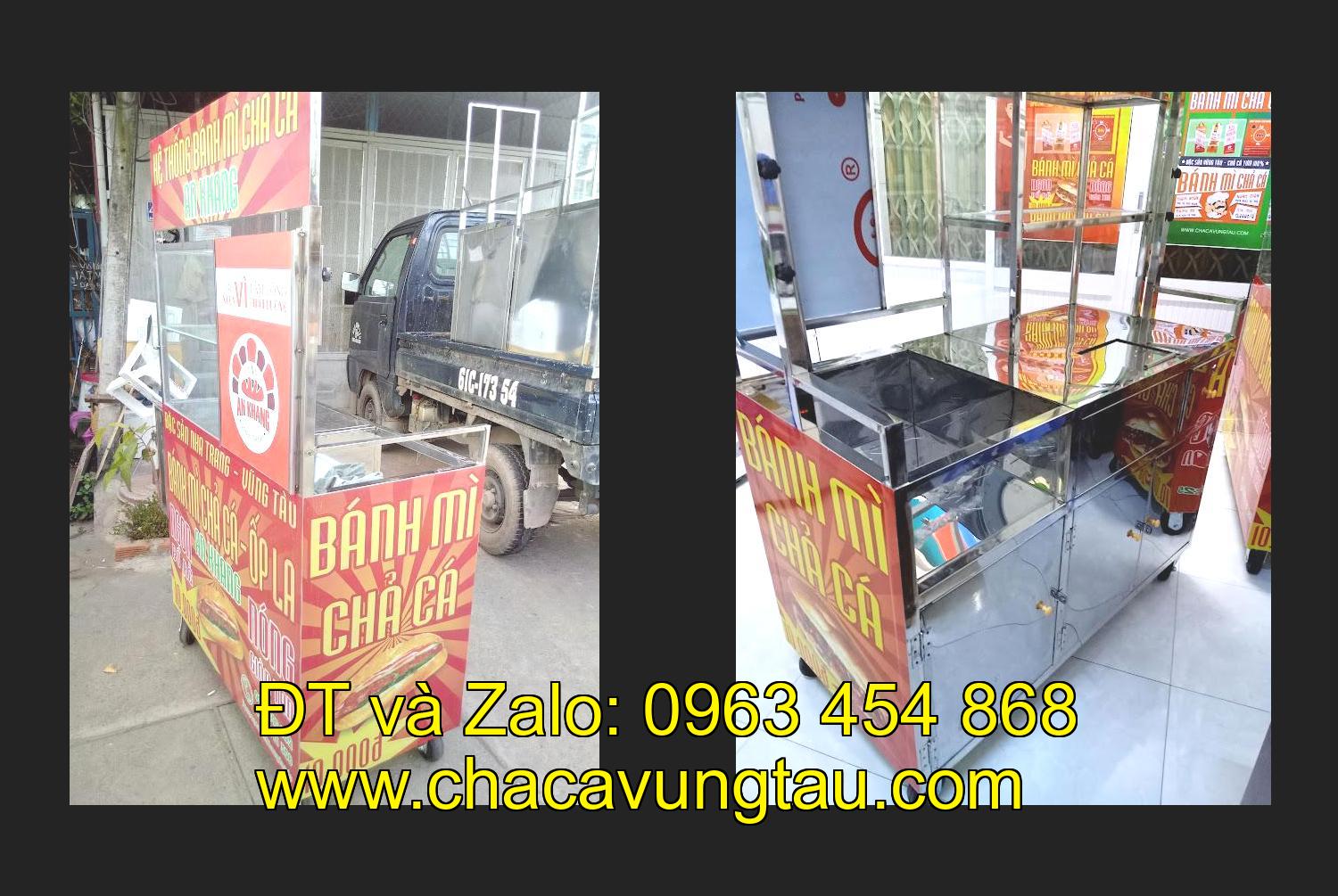 Bán xe bánh mì chả cá tại tỉnh Lai Châu