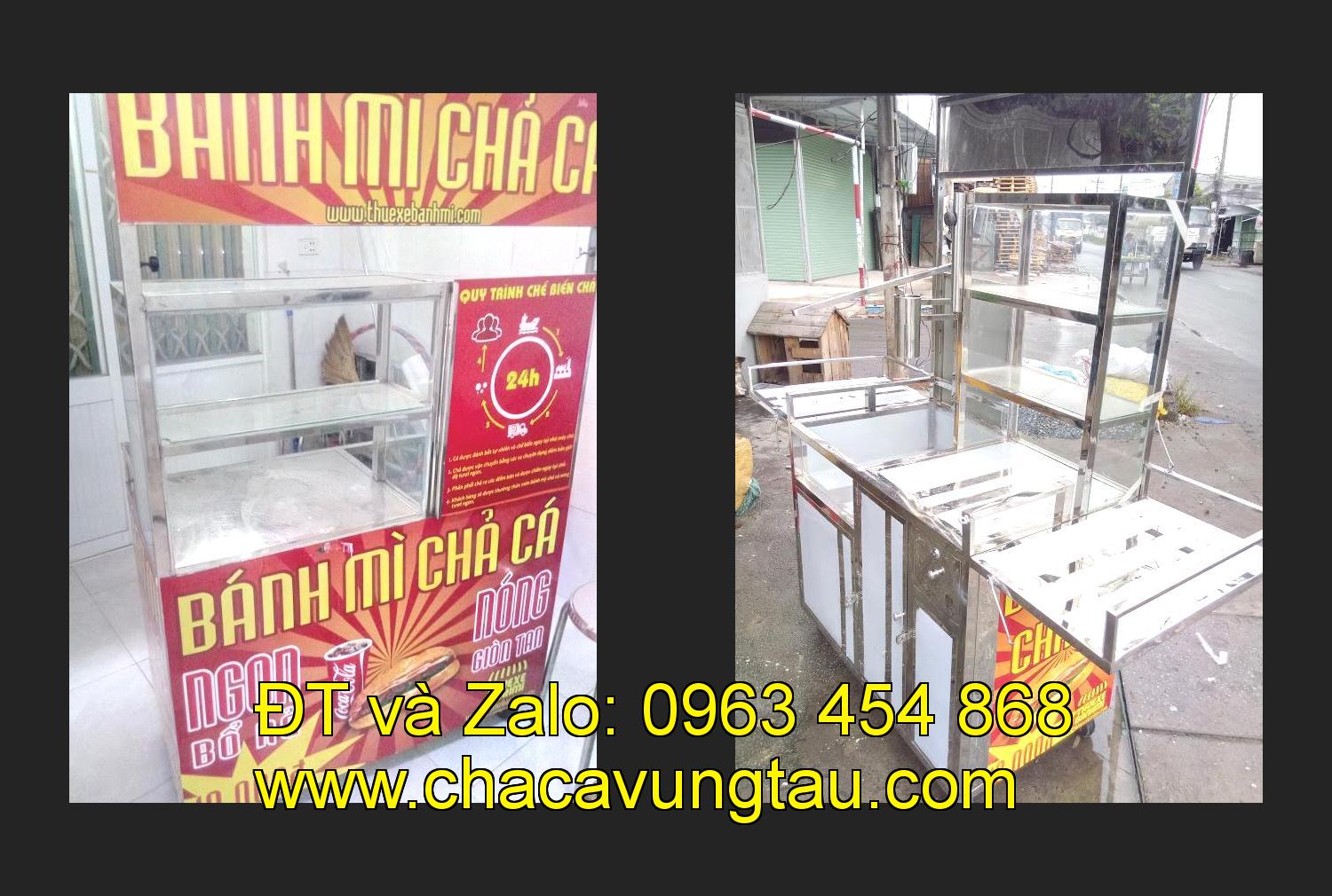 Bán xe bánh mì chả cá tại tỉnh Ninh Thuận