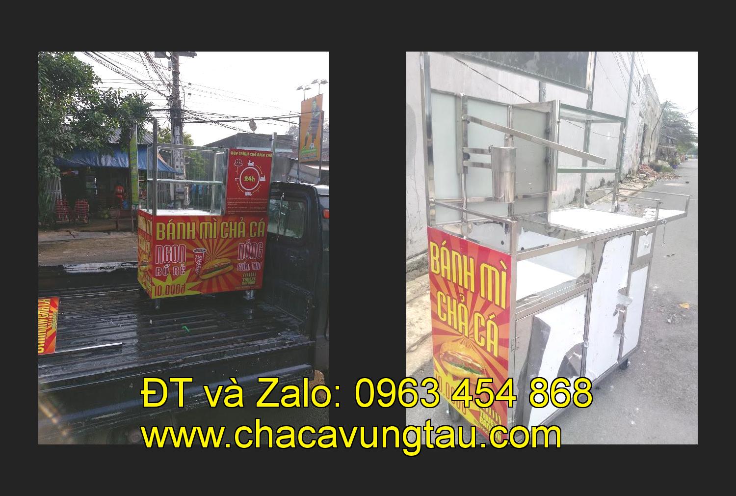 Bán xe bánh mì chả cá tại tỉnh Phú Yên