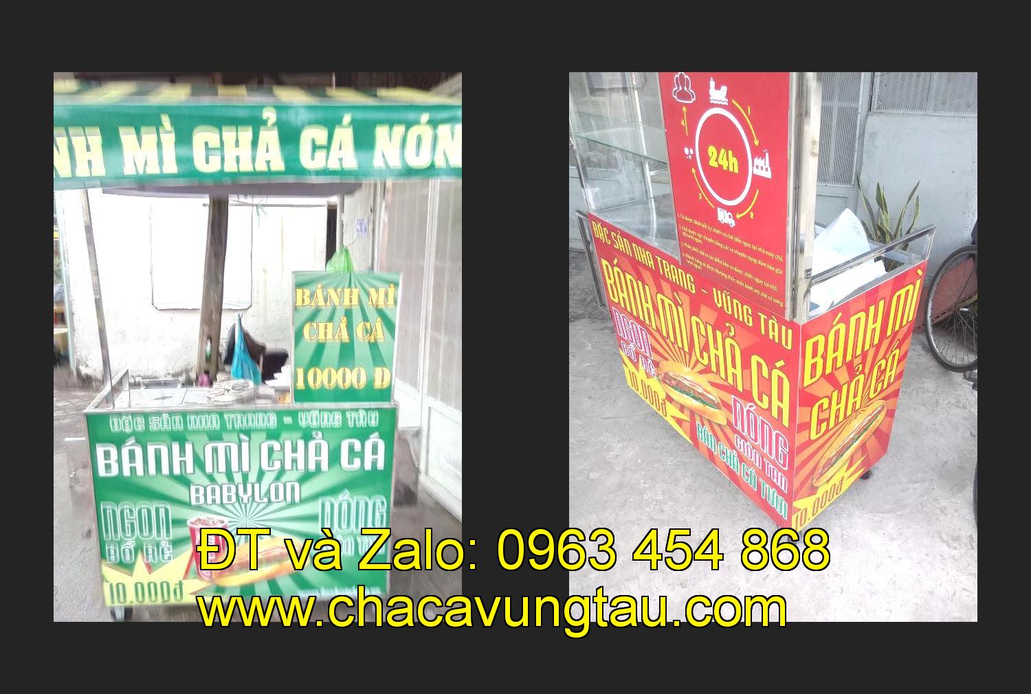 Bán xe bánh mì chả cá tại tỉnh Thanh Hóa