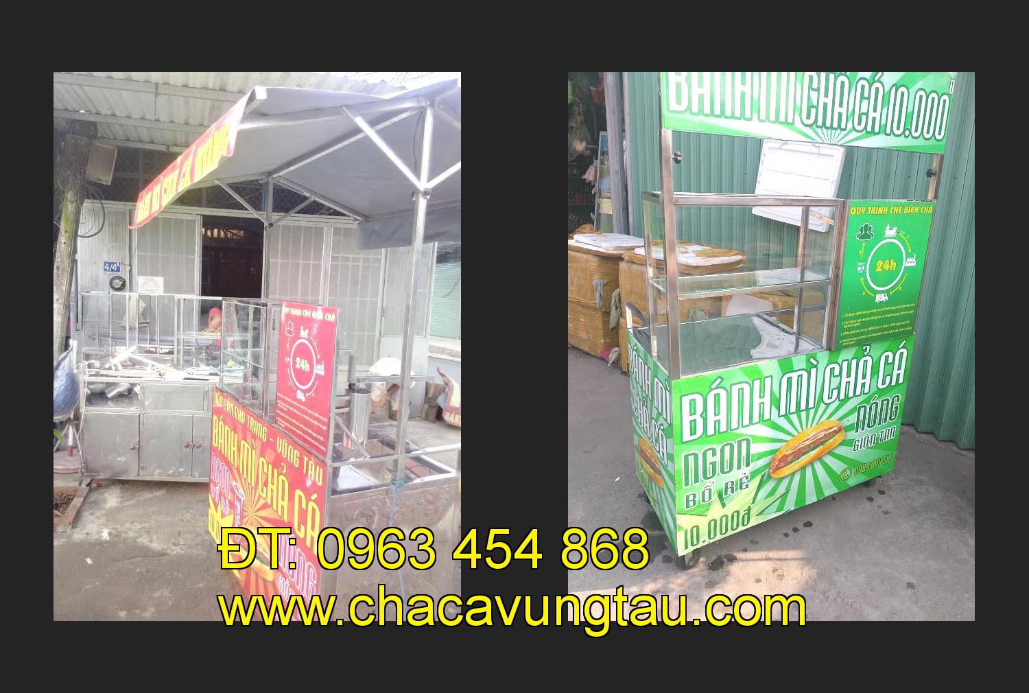 Bán xe bánh mì chả cá tại tỉnh Thừa Thiên Huế