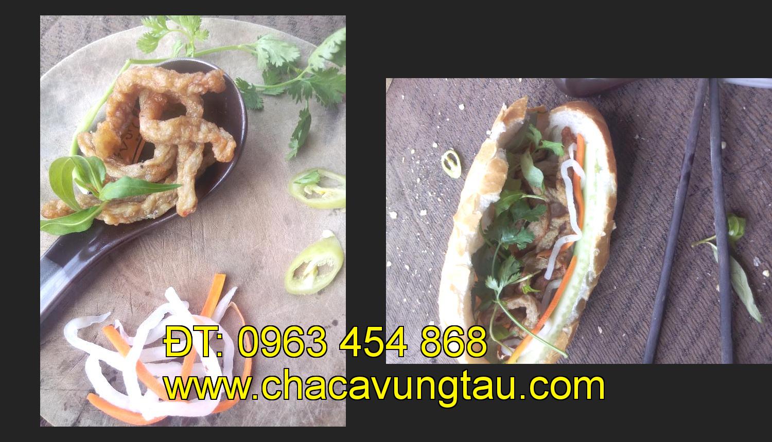 bánh mì chả cá tại tỉnh Bến Tre