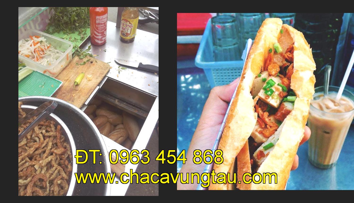 bánh mì chả cá tại tỉnh Điện Biên