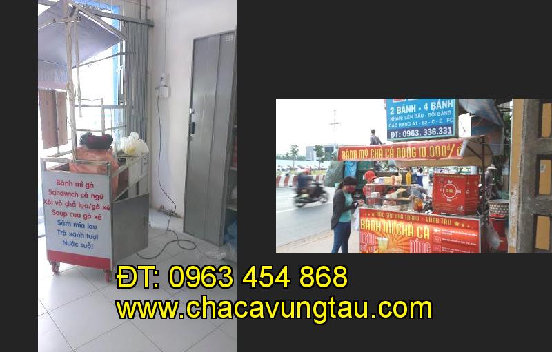 Bán xe bánh mì chả cá tại tỉnh Đắk Lắk