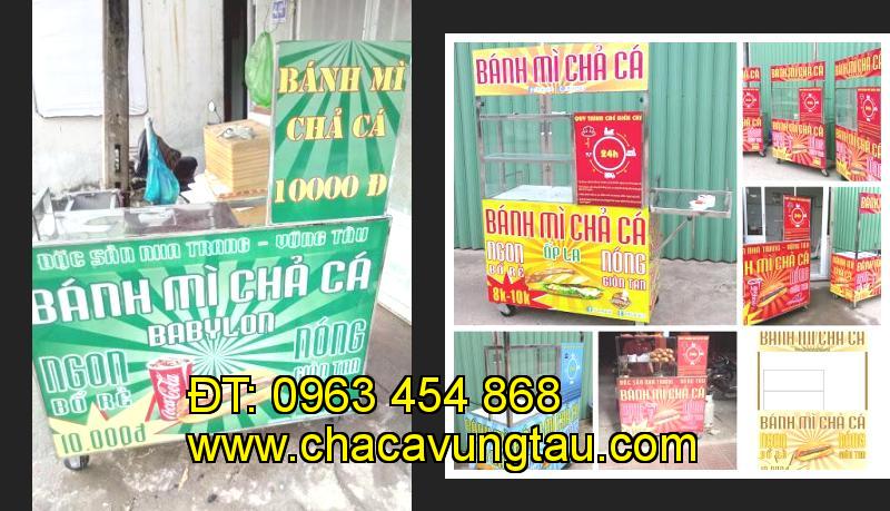 xe bánh mì chả cá giá rẻ tại tỉnh Kiên Giang