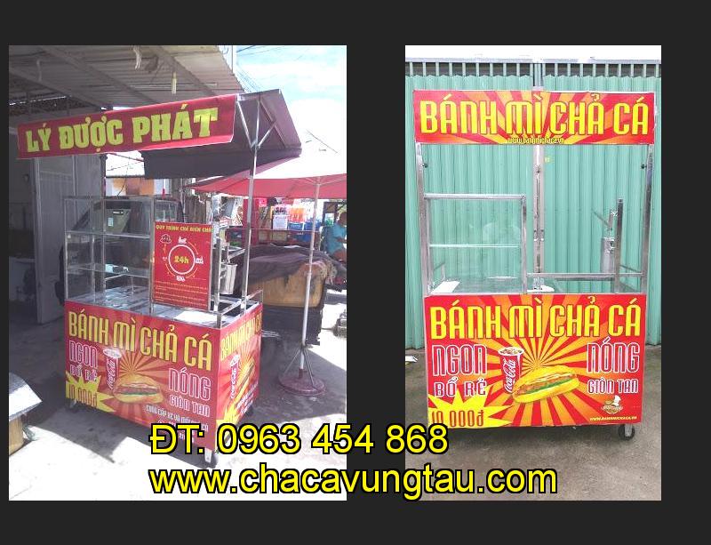 Bán xe bánh mì chả cá tại tỉnh Kiên Giang