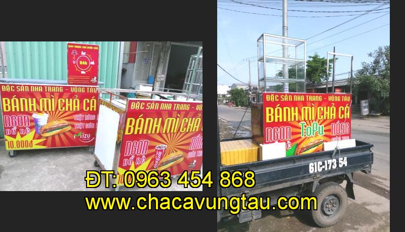 xe bánh mì chả cá giá rẻ tại tỉnh Vĩnh Long