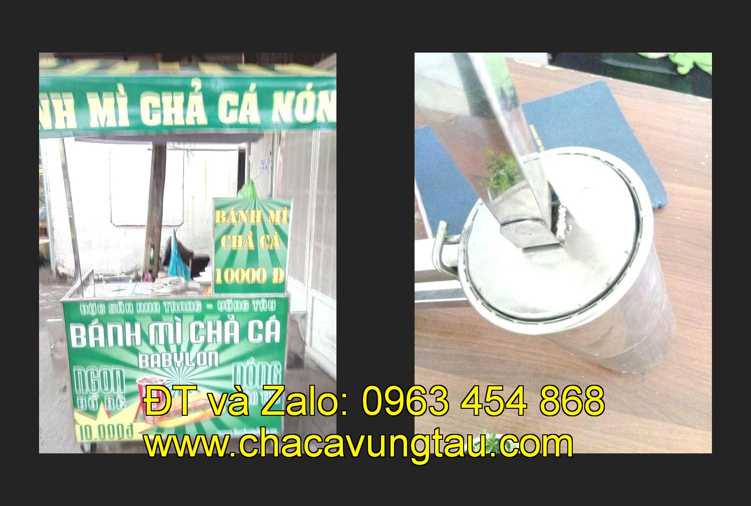 xe bánh mì chả cá giá rẻ tại tỉnh Bình Thuận