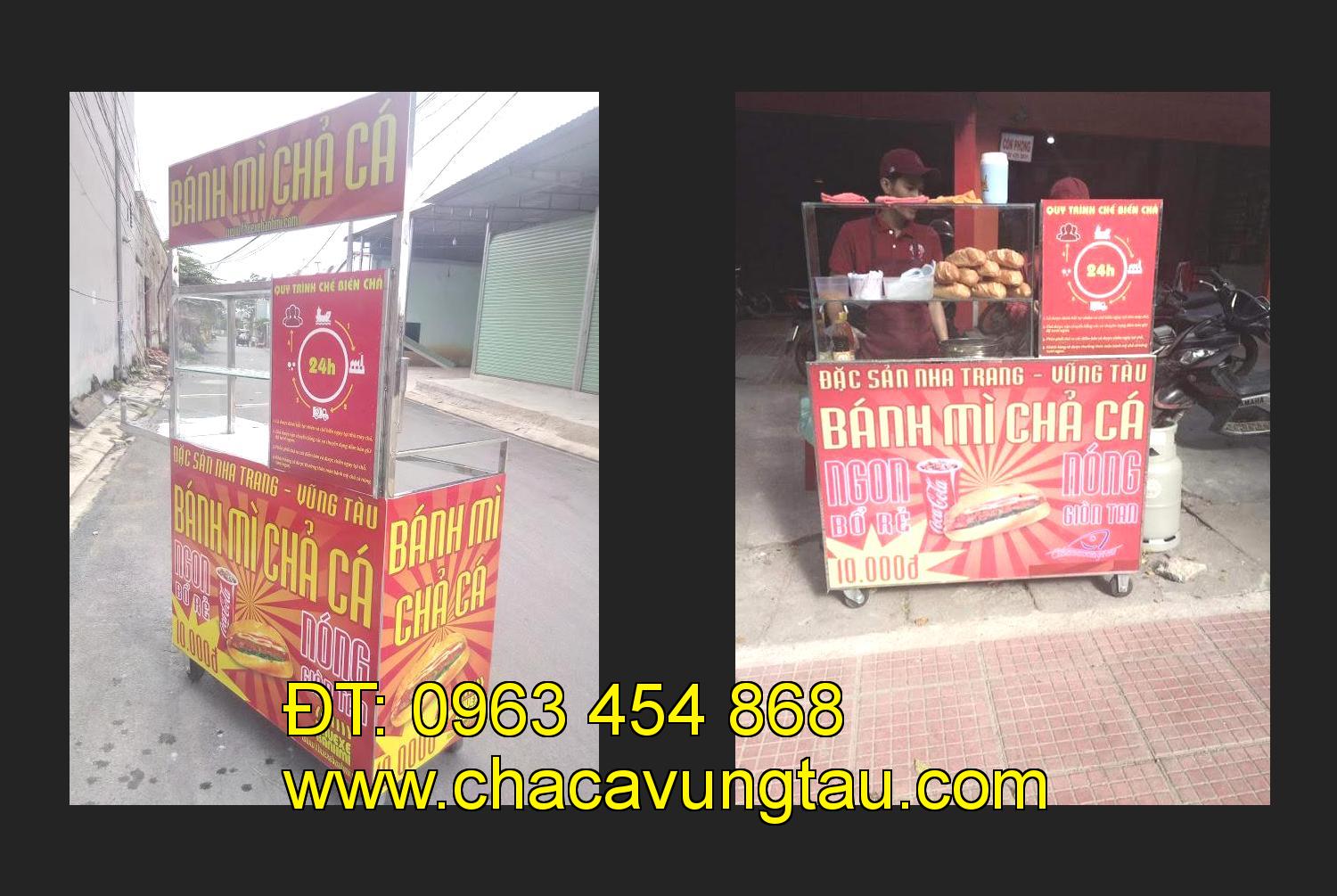 xe bánh mì chả cá giá rẻ tại tỉnh Đắk Lắk