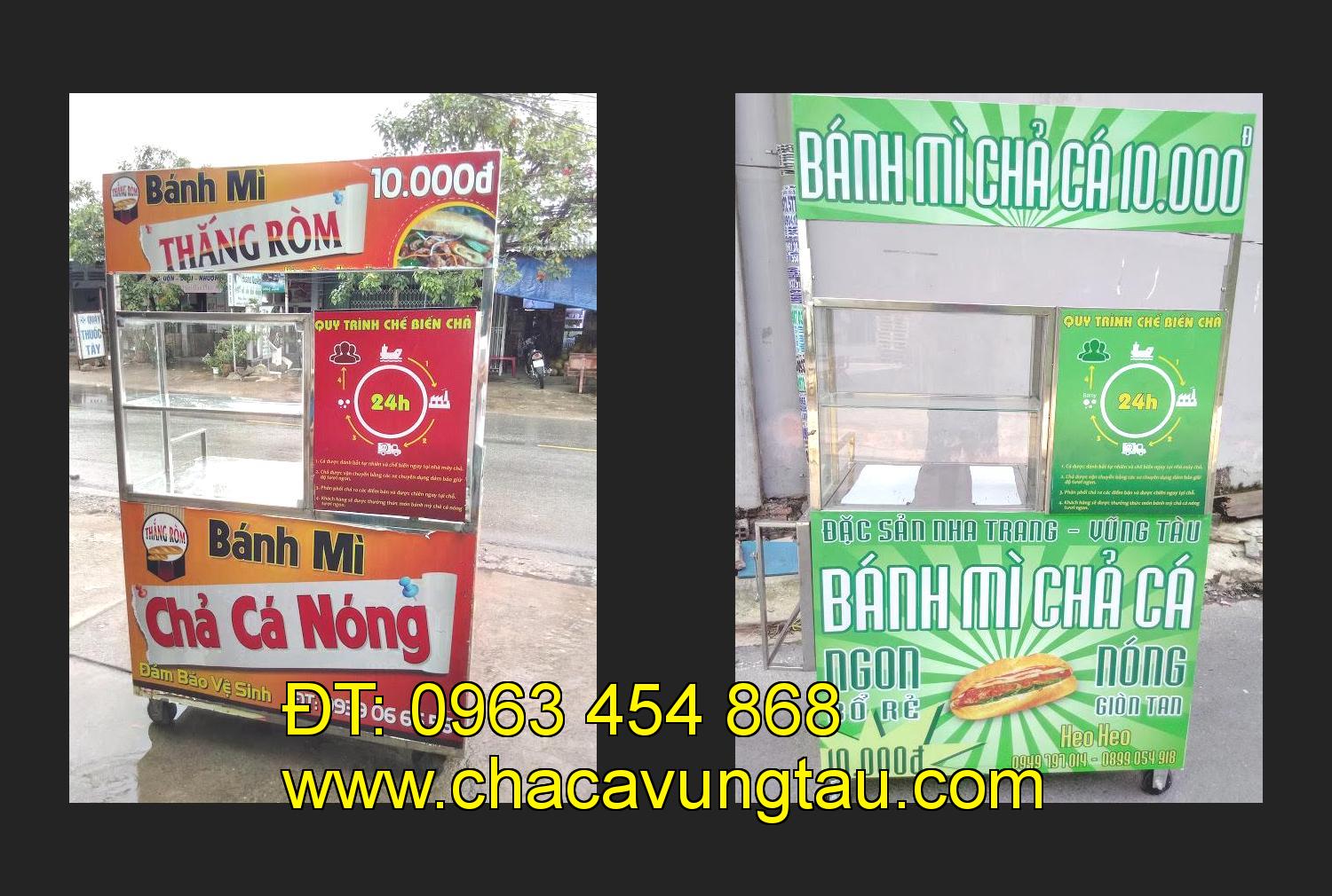 xe bánh mì chả cá giá rẻ tại tỉnh Kon Tum