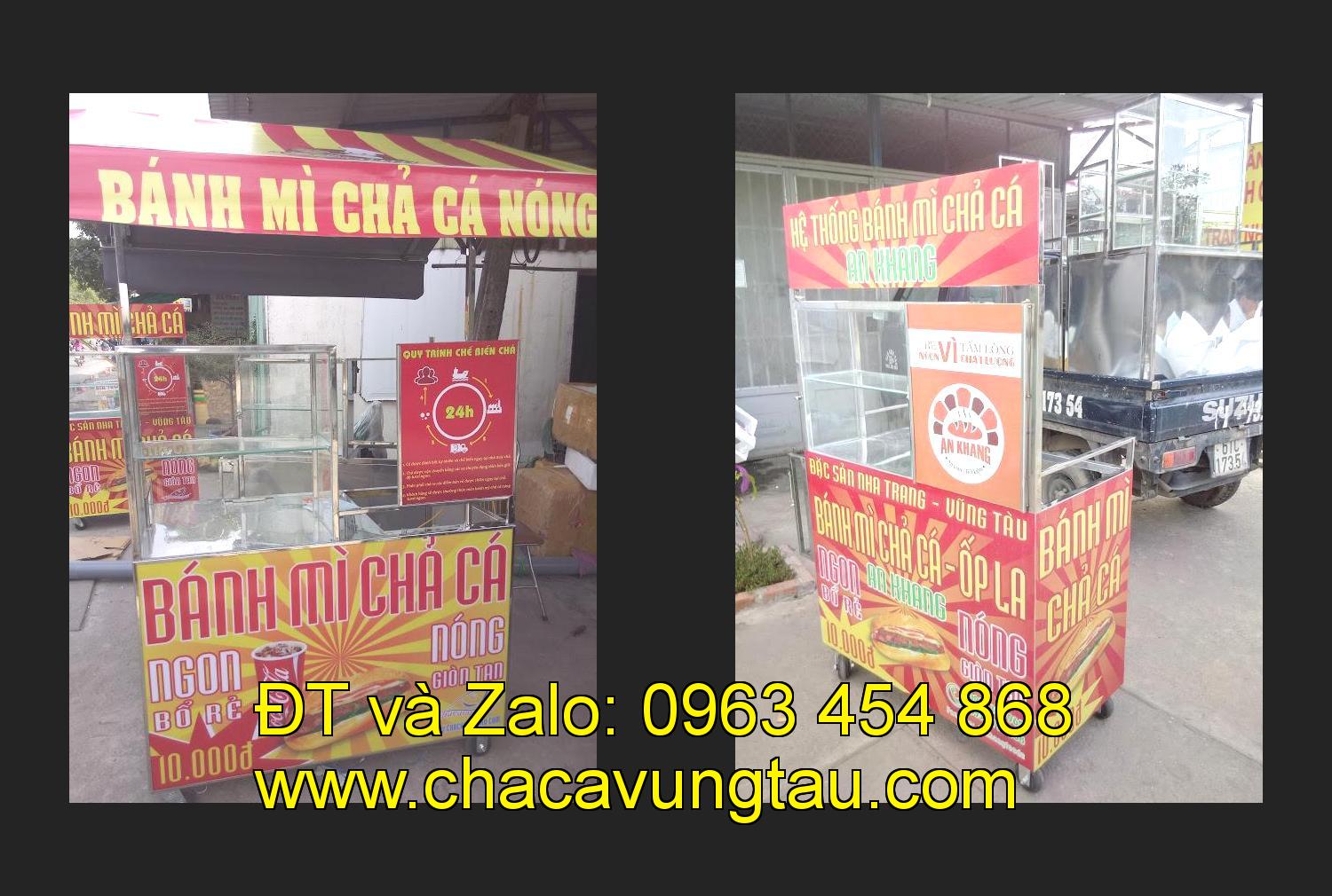 xe bánh mì chả cá giá rẻ tại tỉnh Ninh Thuận