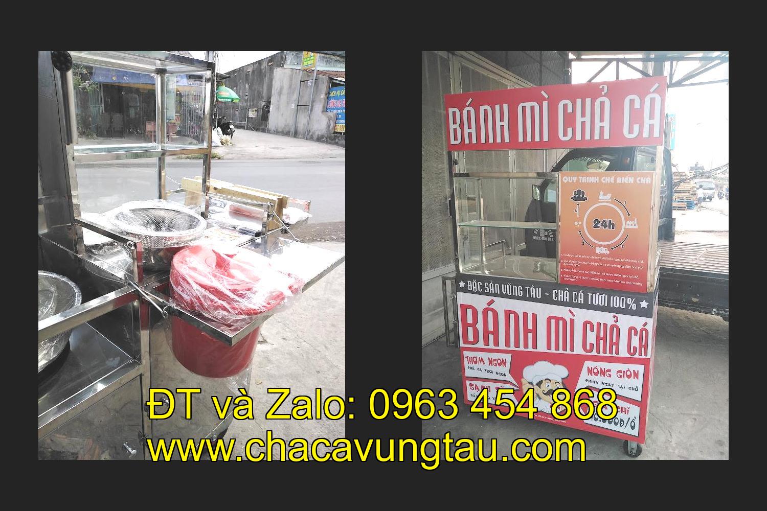 xe bánh mì chả cá giá rẻ tại tỉnh Phú Thọ