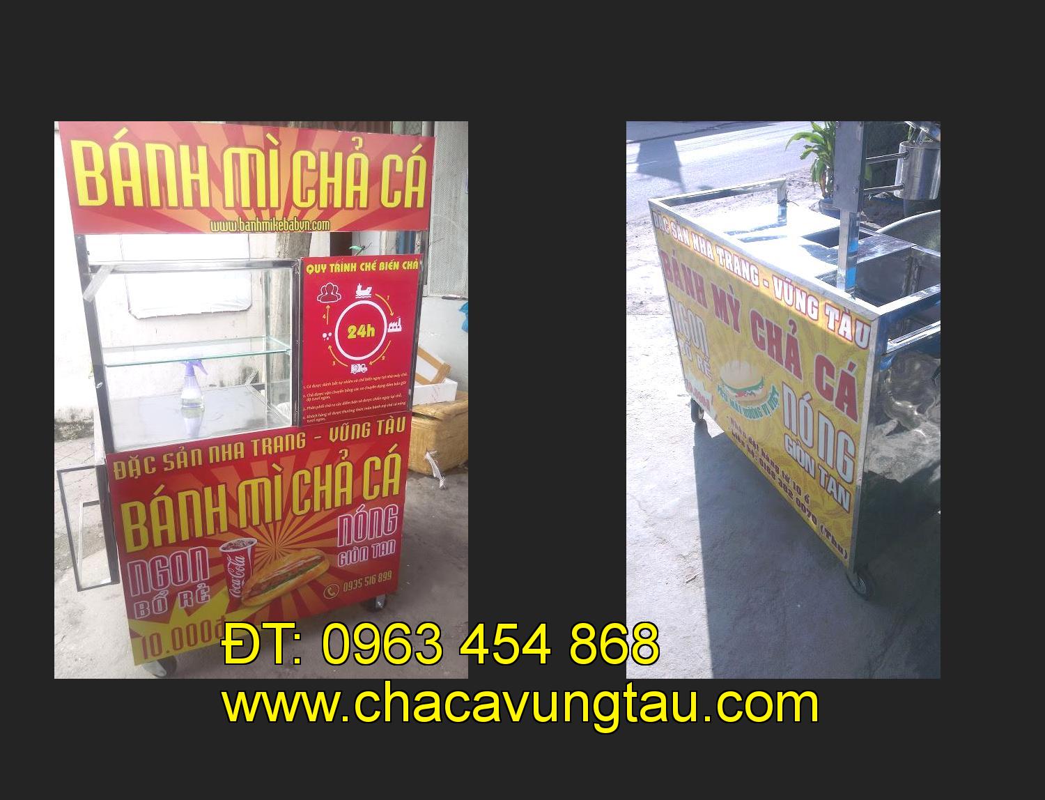 xe bánh mì chả cá giá rẻ tại tỉnh Tây Ninh