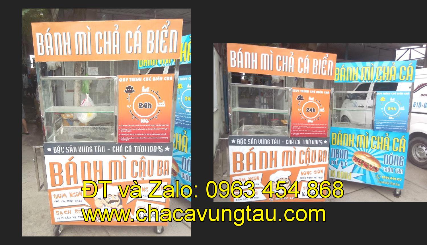 xe bánh mì chả cá giá rẻ tại tỉnh Tuyên Quang