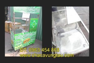 Tìm mua xe bánh mì cá chả inox ở tỉnh Đồng Tháp