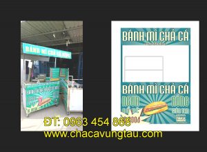 Cần tìm mua xe bánh mì chả cá nóng inox ở tỉnh Bạc Liêu