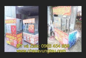 Mua xe bán bánh mì cá chả inox ở tinh Đồng Tháp