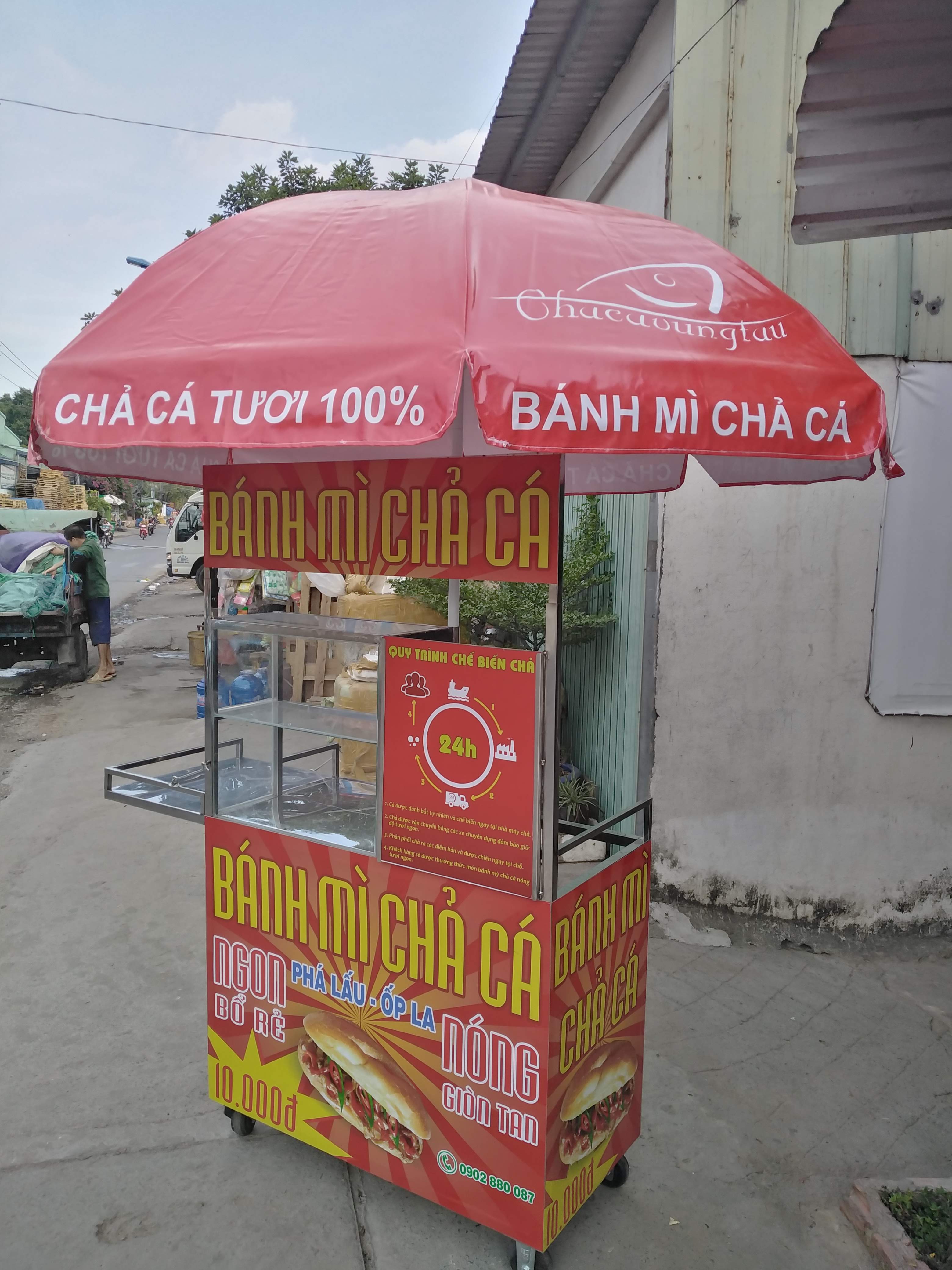 Giảm giá Mua xe bánh mì 1m2 - Mua Thông Minh